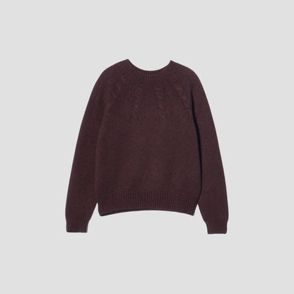 WOOL CAMEL JUMPER KNIT