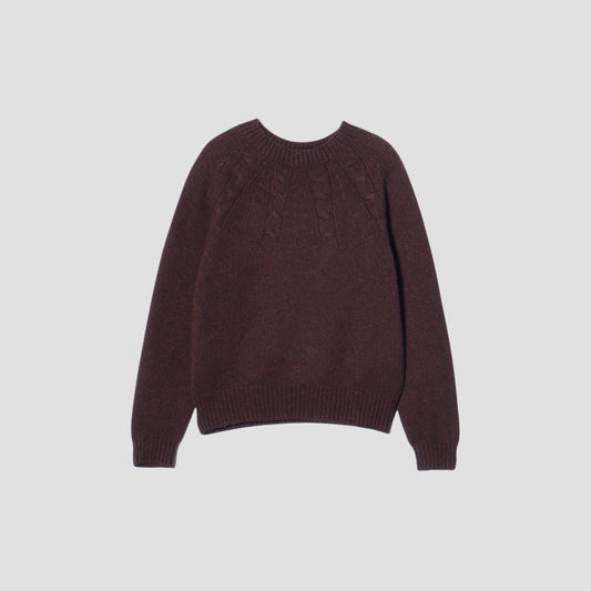 WOOL CAMEL JUMPER KNIT