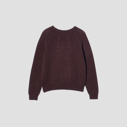 WOOL CAMEL JUMPER KNIT