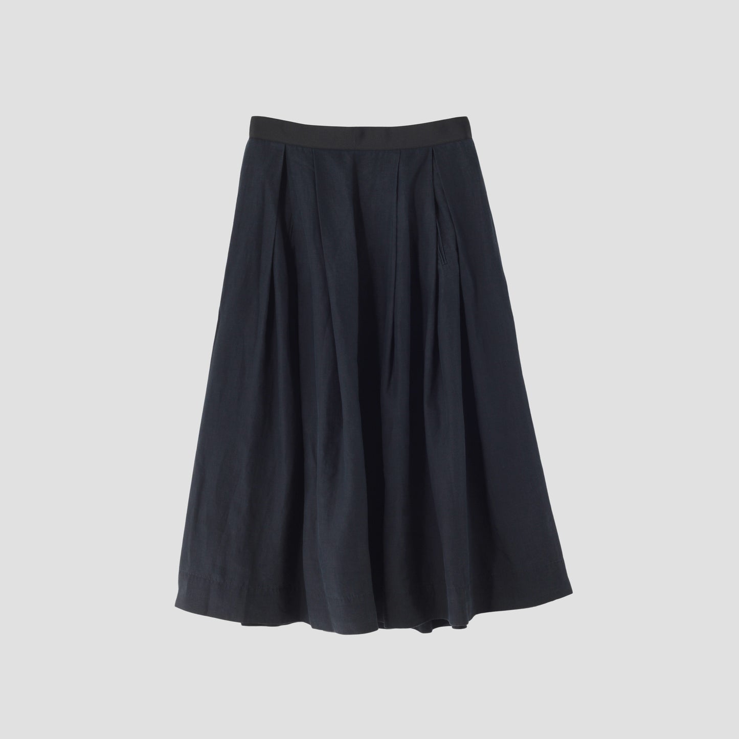 DENSE FINE LINEN SKIRT