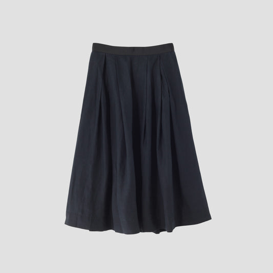 DENSE FINE LINEN SKIRT