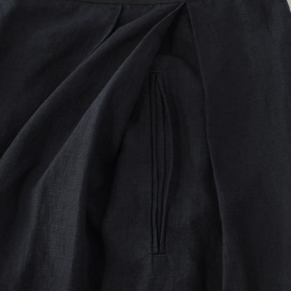DENSE FINE LINEN SKIRT
