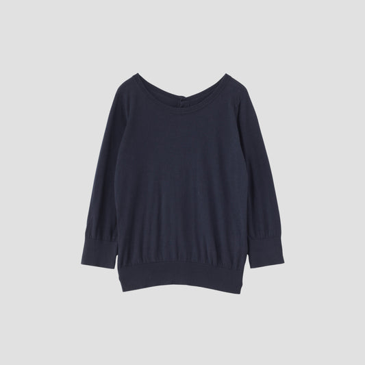 BUTTON BACK -  JOHN SMEDLEY KNIT