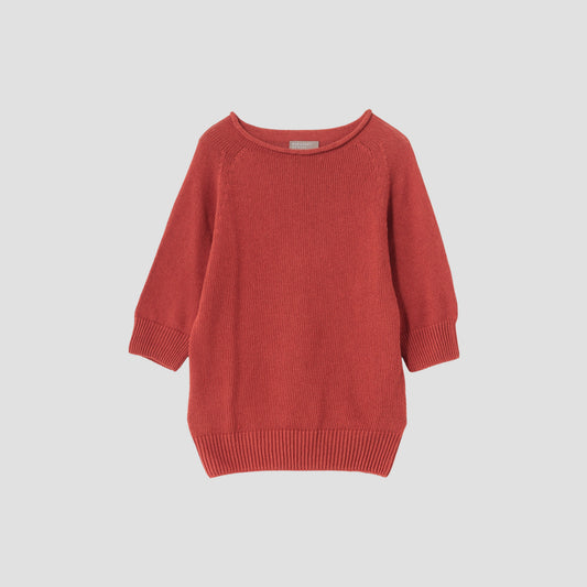 CAST OFF ROLL NECK KNIT