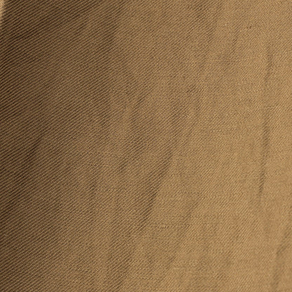 COTTON LINEN TWILL TROUSERS