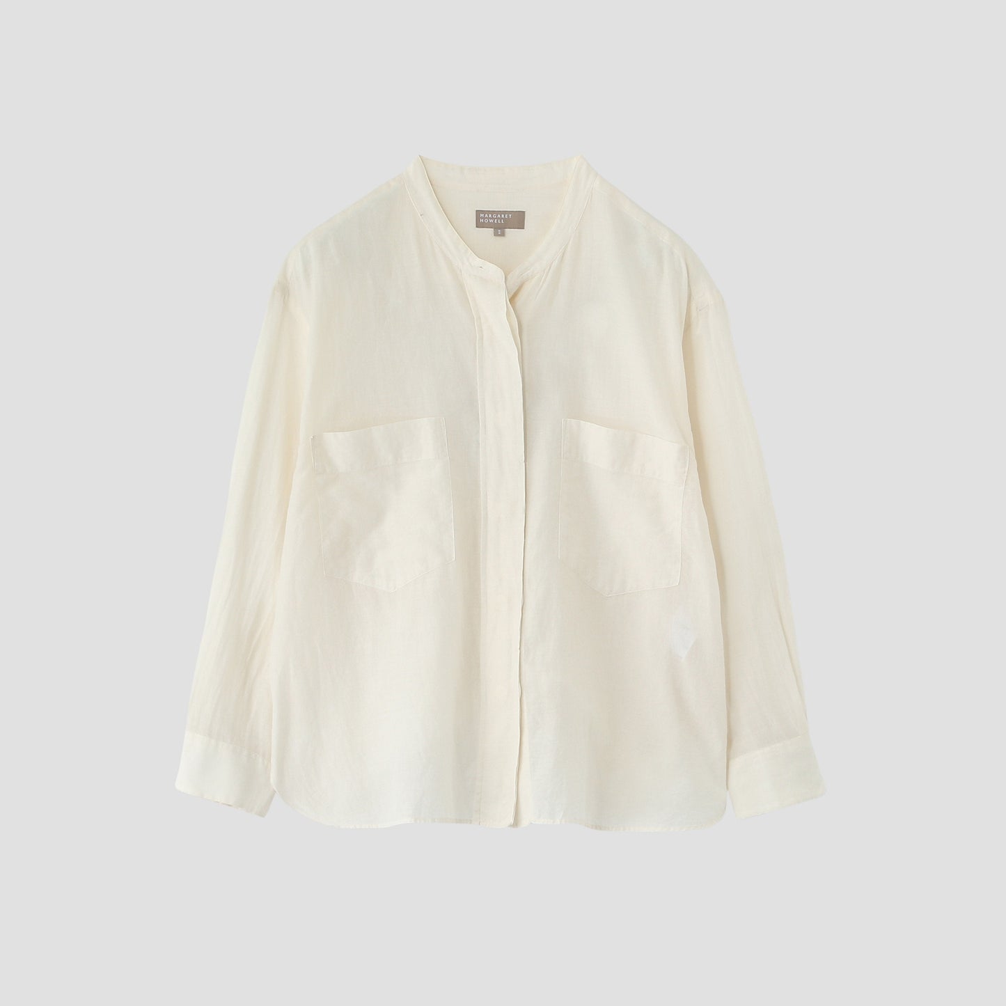 SHEER COTTON SILK SHIRT