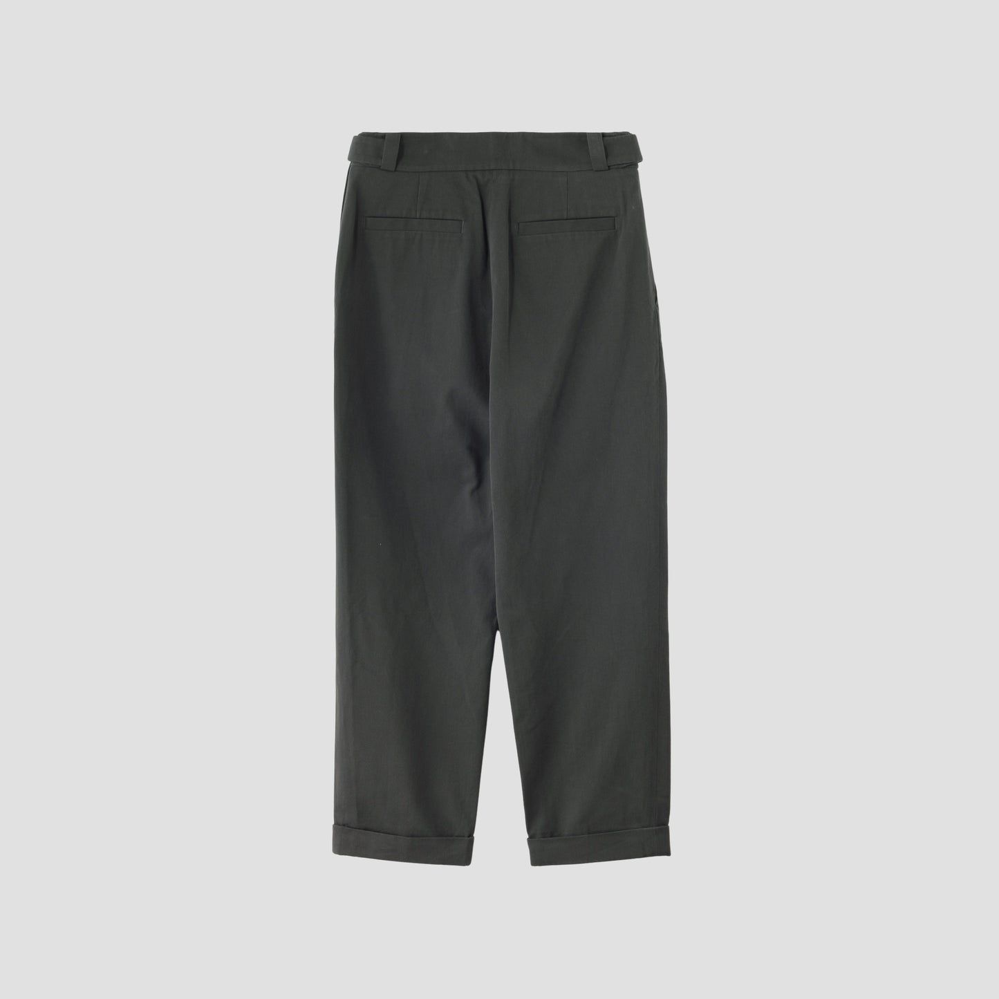 SOFT GABARDINE TROUSERS