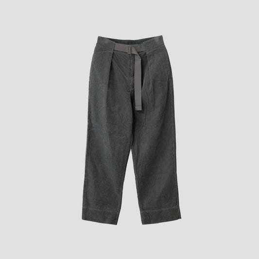 DRY COTTON NEEDLECORD TROUSERS