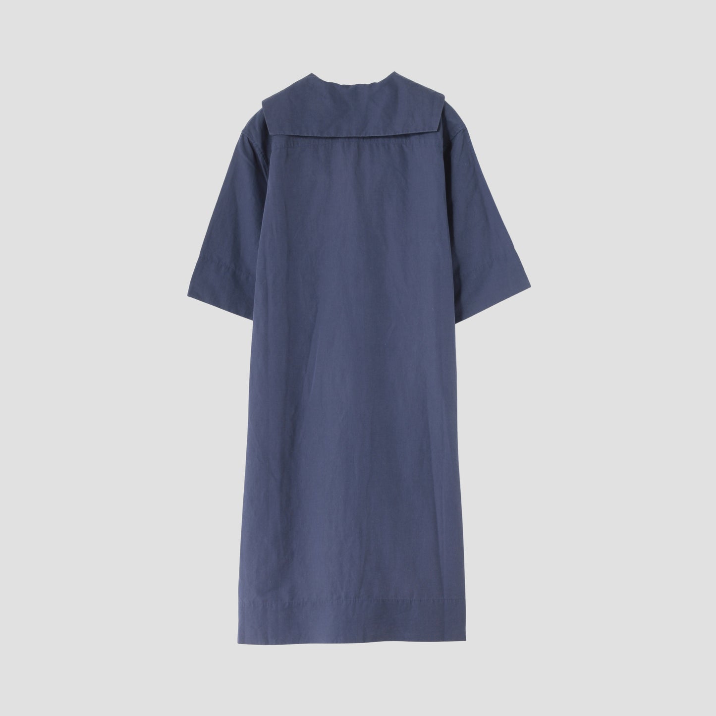 LINEN COTTON POPLIN DRESS