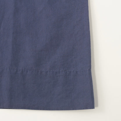 LINEN COTTON POPLIN DRESS