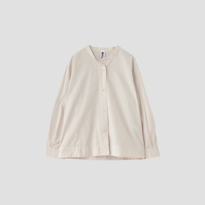 COTTON RAMIE POPLIN SHIRT