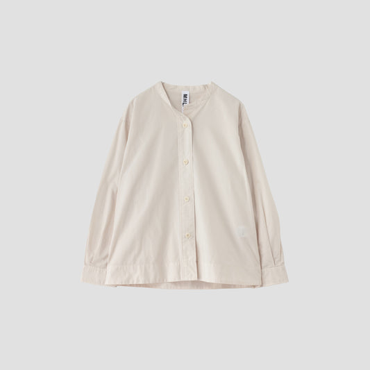 COTTON RAMIE POPLIN SHIRT