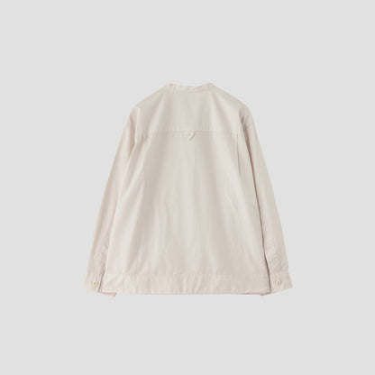 COTTON RAMIE POPLIN SHIRT