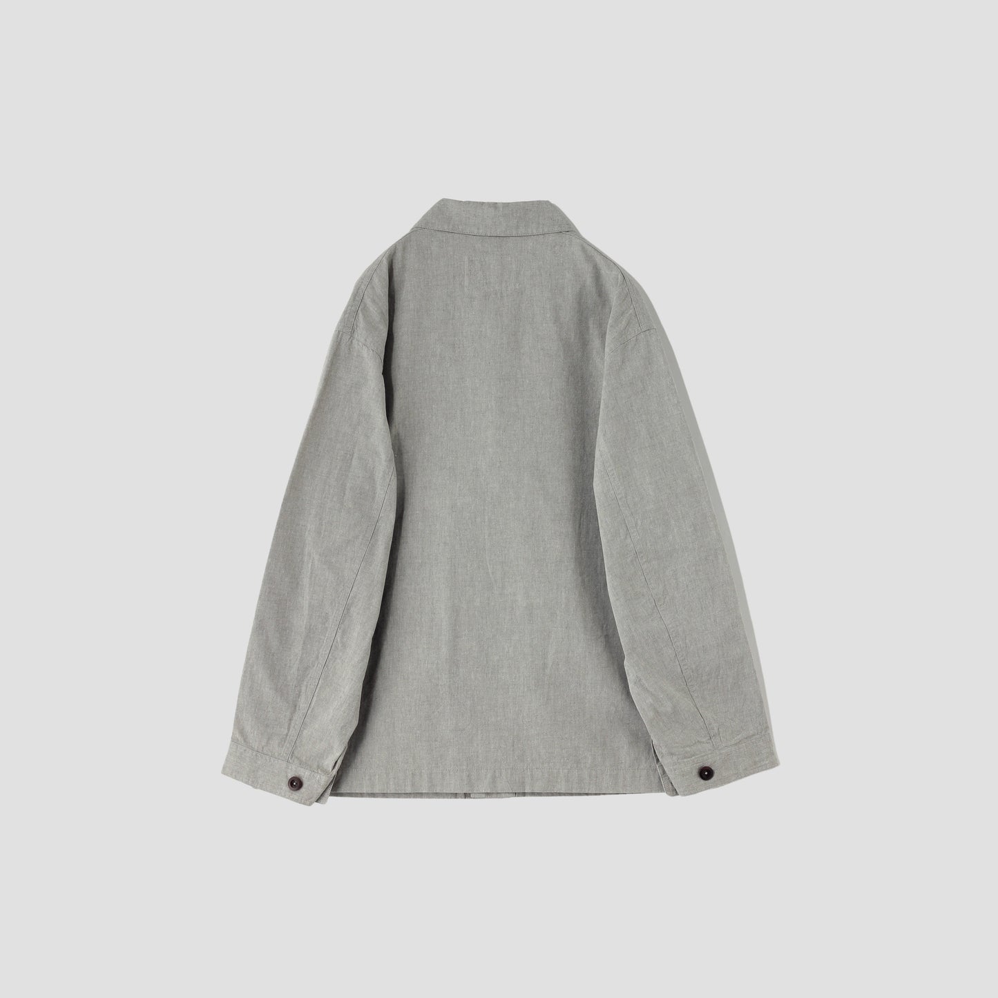 OVERDYE MELANGE COTTON LINEN BLOUSON