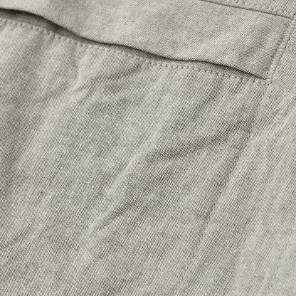 OVERDYE MELANGE COTTON LINEN BLOUSON