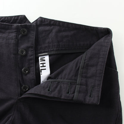 FADED TWILL TROUSERS