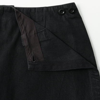 NATURAL DENIM SKIRT