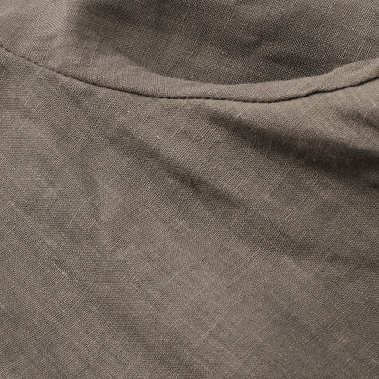 HIGH DENSE LINEN TROUSERS