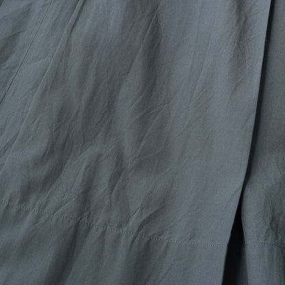 SILK COTTON POPLIN SKIRT