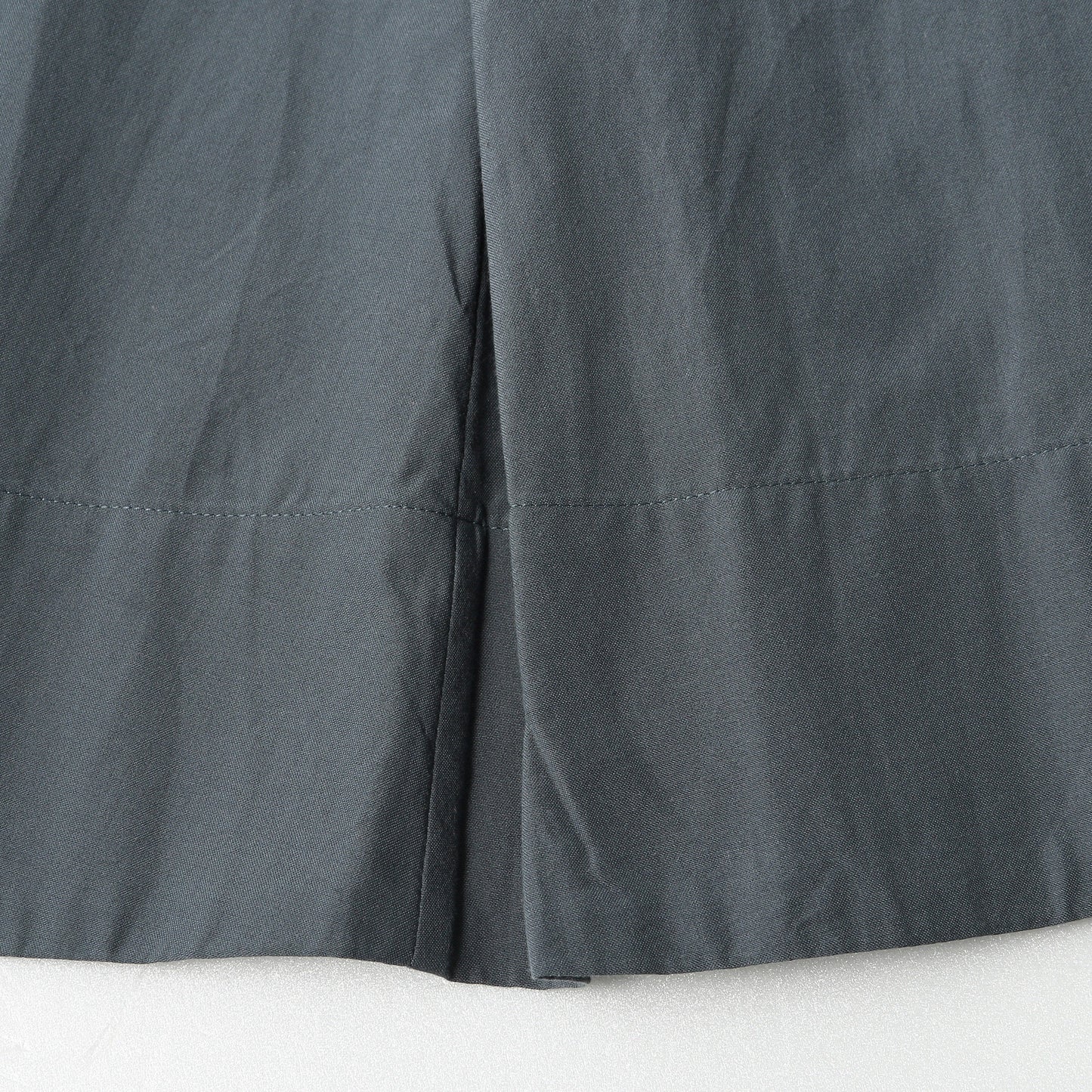 SILK COTTON POPLIN SKIRT