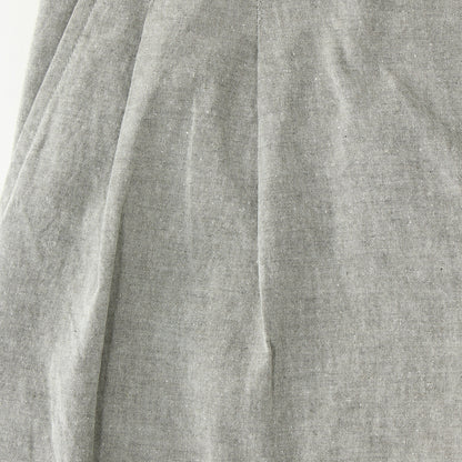 OVERDYE MELANGE COTTON LINEN TROUSERS
