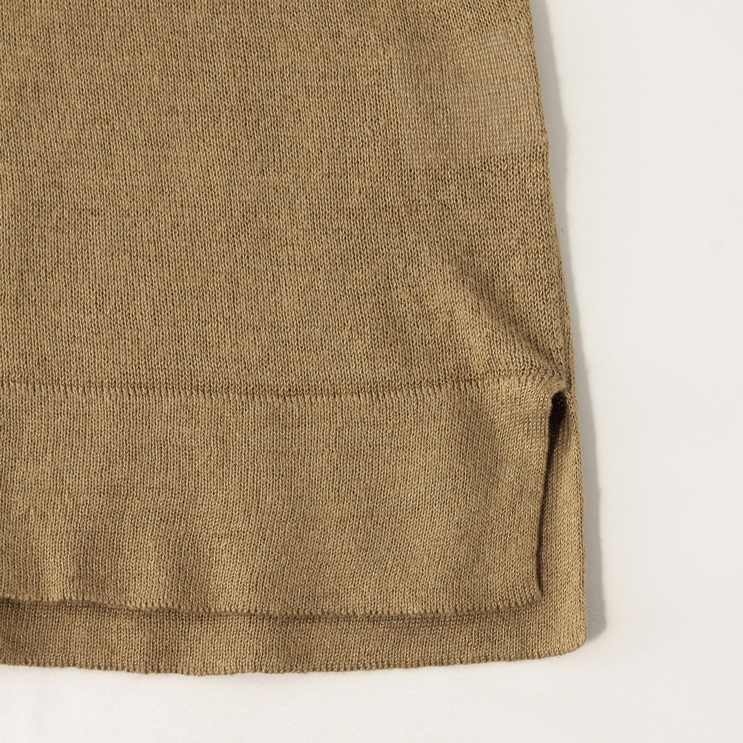 LINEN SILK SAILOR COLLAR KNIT