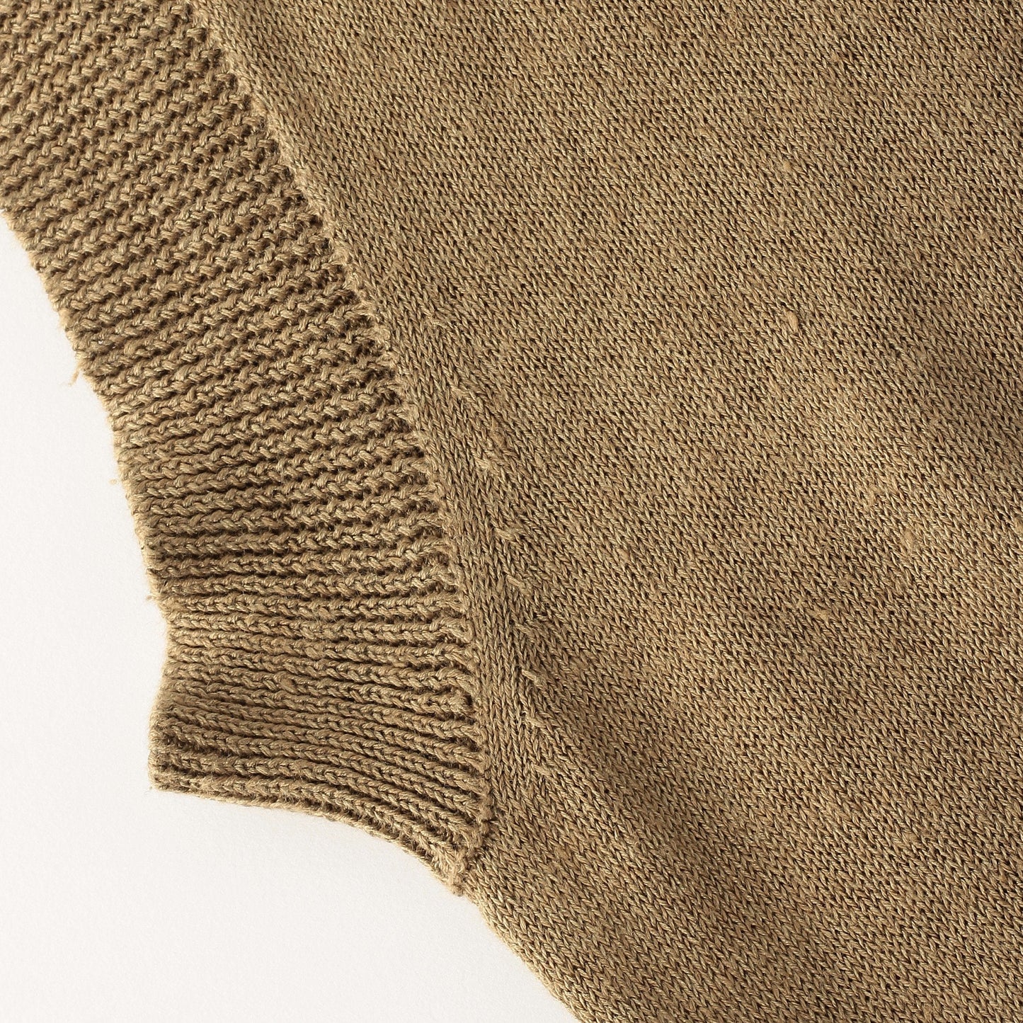 LINEN SILK SAILOR COLLAR KNIT