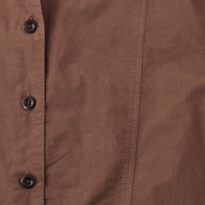 WASHED DRY COTTON POPLIN SHIRT