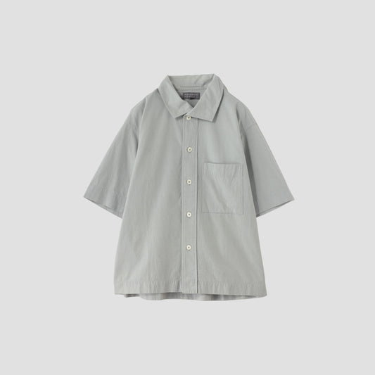 MELANGE COTTON POPLIN SHIRT