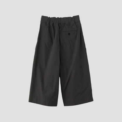 WASHED COTTON POPLIN TROUSERS