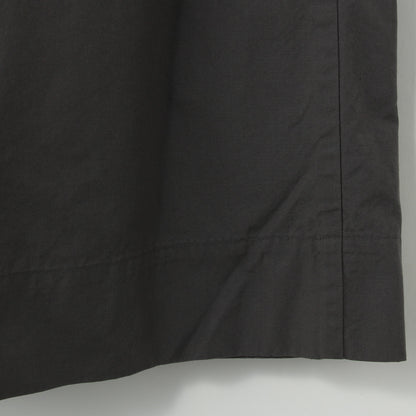 WASHED COTTON POPLIN TROUSERS