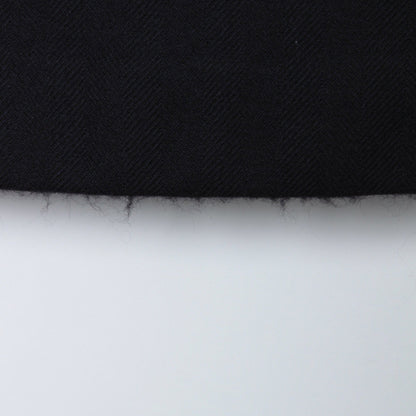 SOFT HERRINGBONE WOOL SKIRT