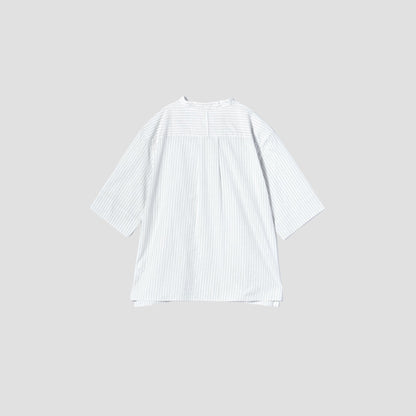 STRIPE FINE COTTON SHIRT