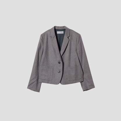 FINE WOOL FLANNEL JACKET