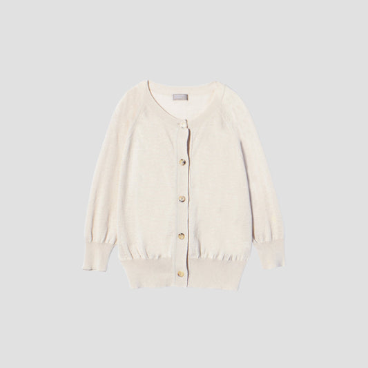 FINE LINEN COTTON KNIT