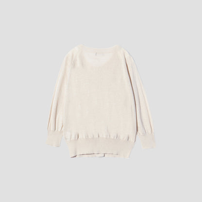 FINE LINEN COTTON KNIT