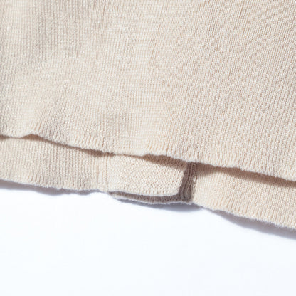 FINE LINEN COTTON KNIT