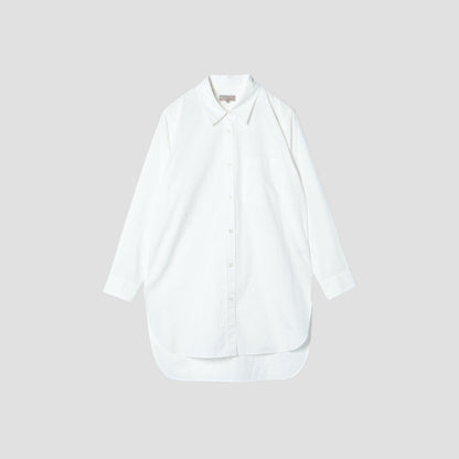 PLAIN COMPACT COTTON SHIRT