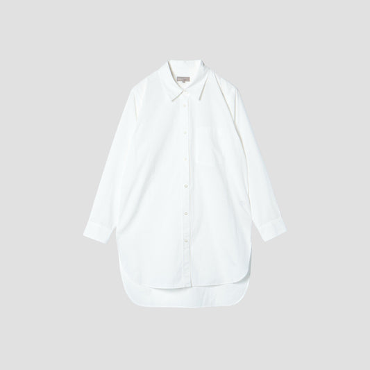 PLAIN COMPACT COTTON SHIRT