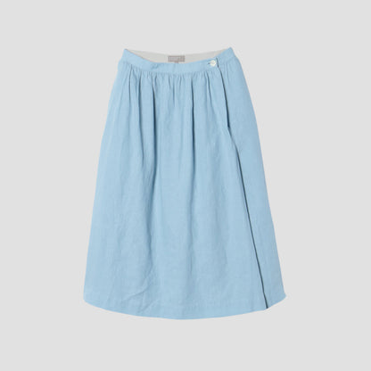 SHIRTING LINEN SKIRT