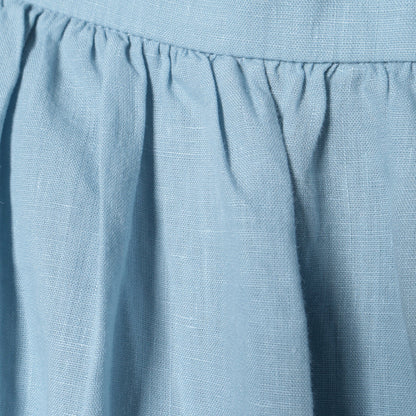 SHIRTING LINEN SKIRT