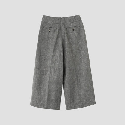 END ON END LINEN TROUSERS