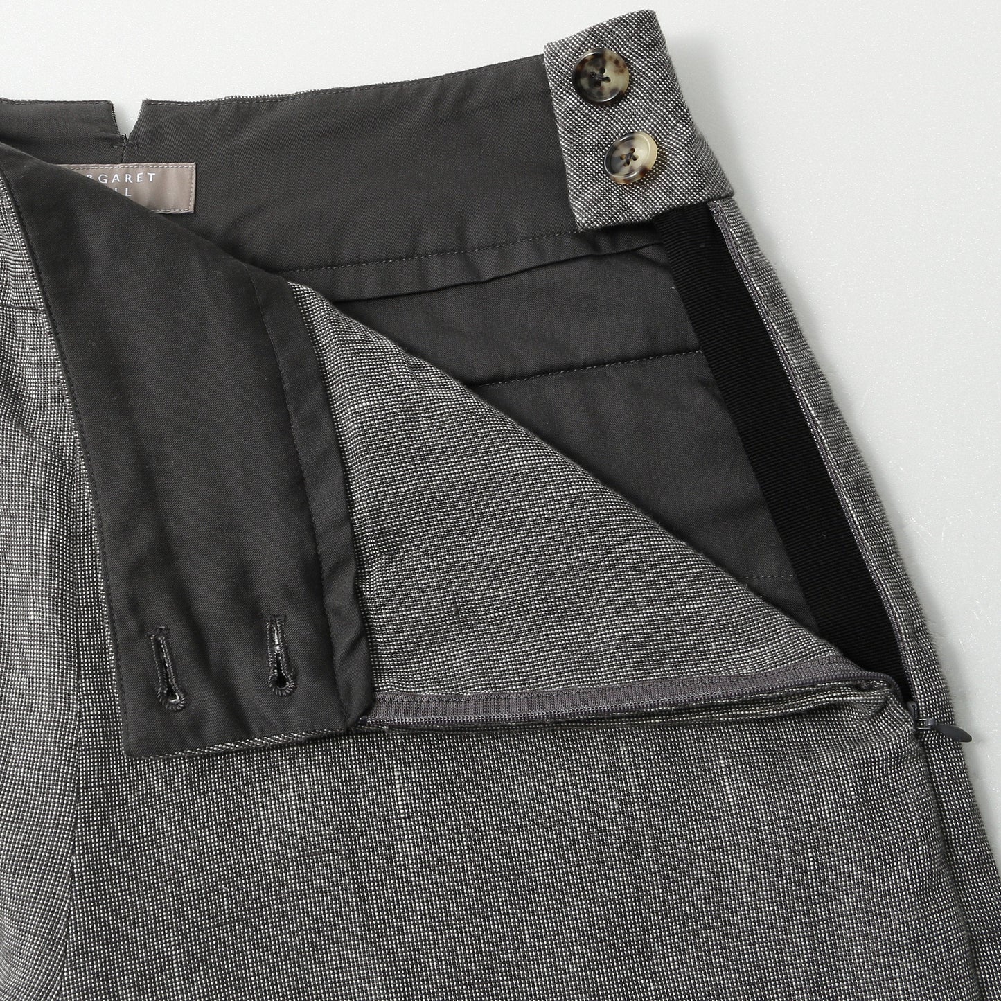 END ON END LINEN TROUSERS