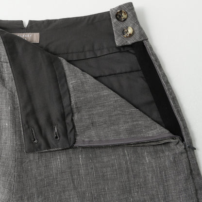 END ON END LINEN TROUSERS