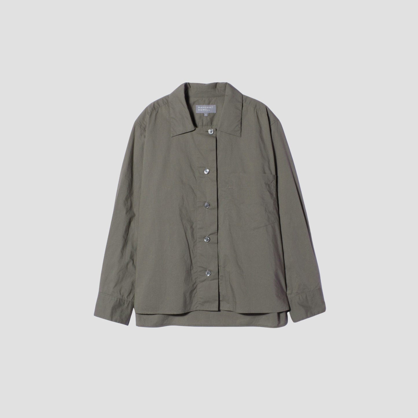 HIGH DENSE COTTON POPLIN SHIRT