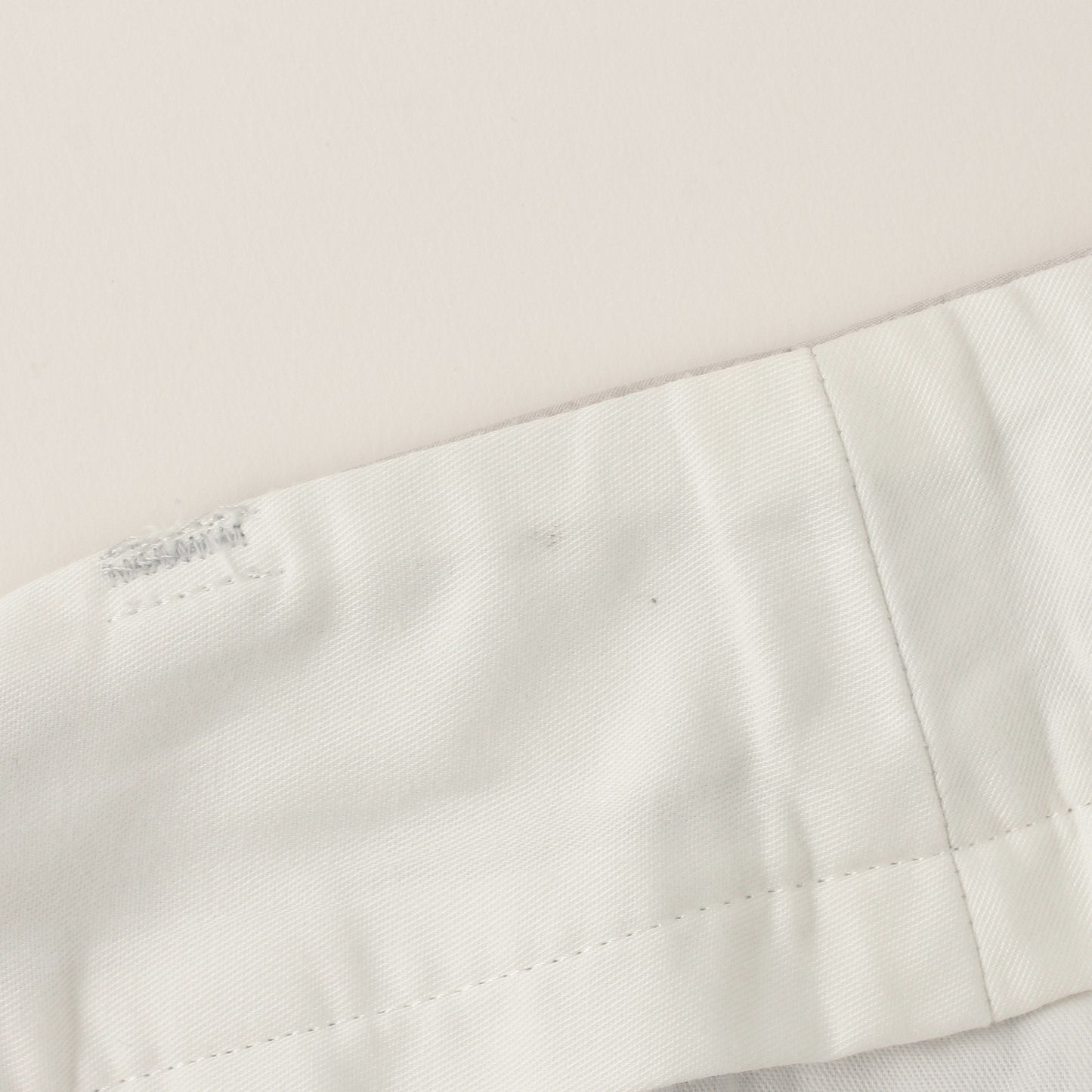 COTTON SILK POPLIN TROUSERS