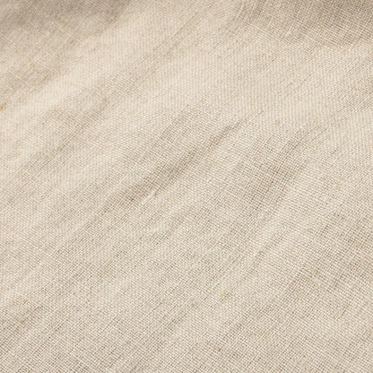 PLAIN WEAVE LINEN COAT