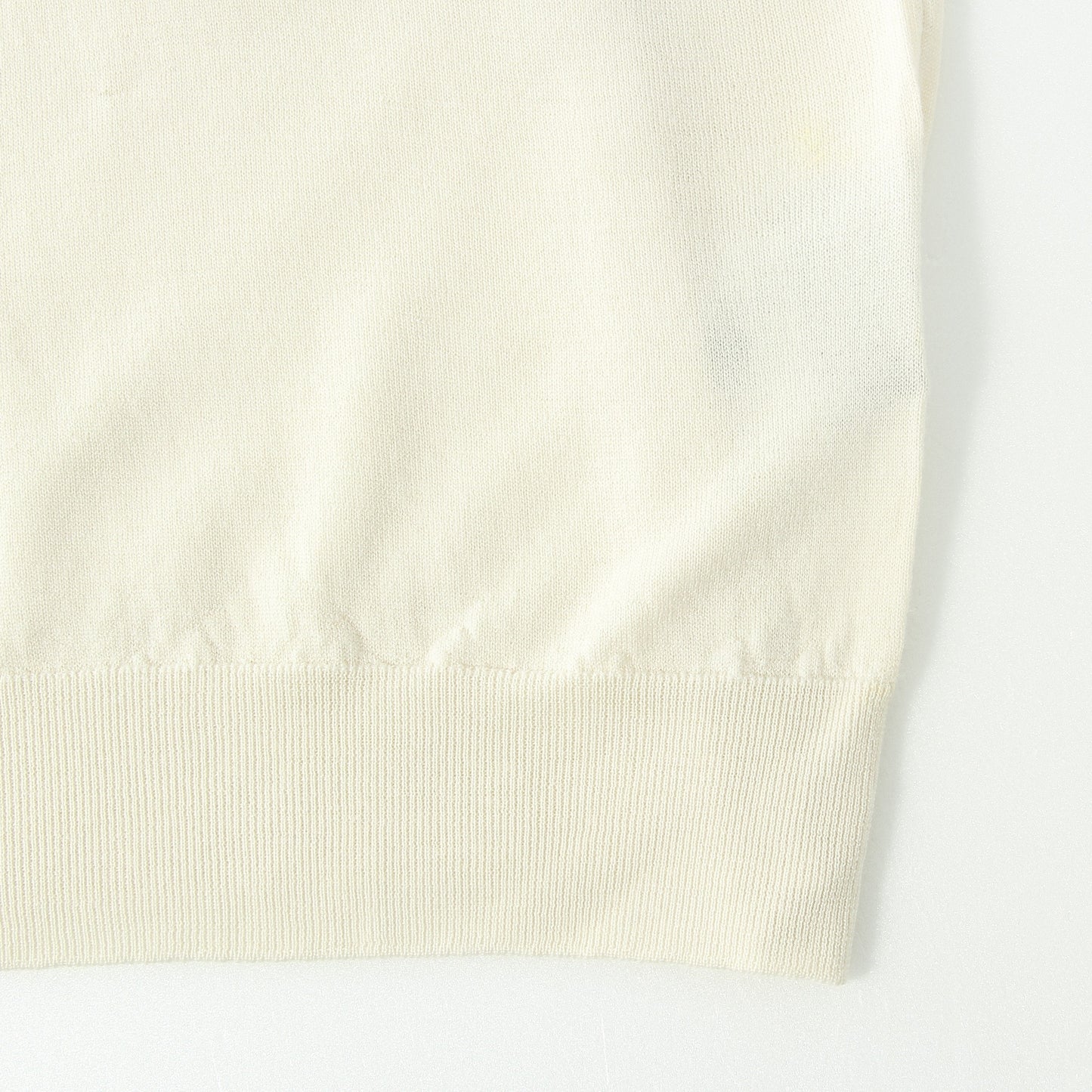 FINE MERINO POLO COLLAR JUMPER KNIT