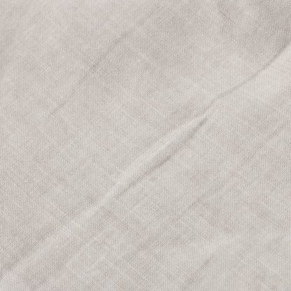 LINEN COTTON CANVAS TROUSERS
