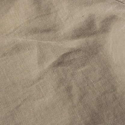 LINEN COTTON TWILL TROUSERS